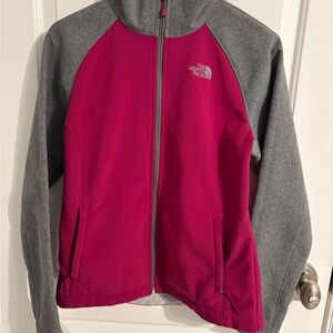 The North Face Pink and Gray Jacket